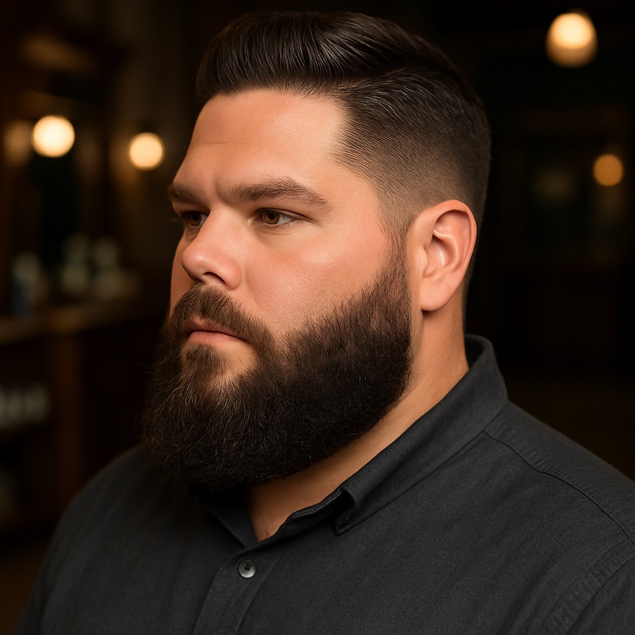 Aaron Hughes, owner and master barber at The Twisted Willow Barbershop in Berea KY